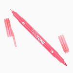 Twin Tone Dual Tip Marker Pen - 28 color options