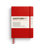 Leuchtturm Graph Notebook: Cherry Red (A5)