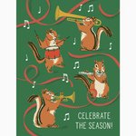 Celebrate the Season Chipmunks
