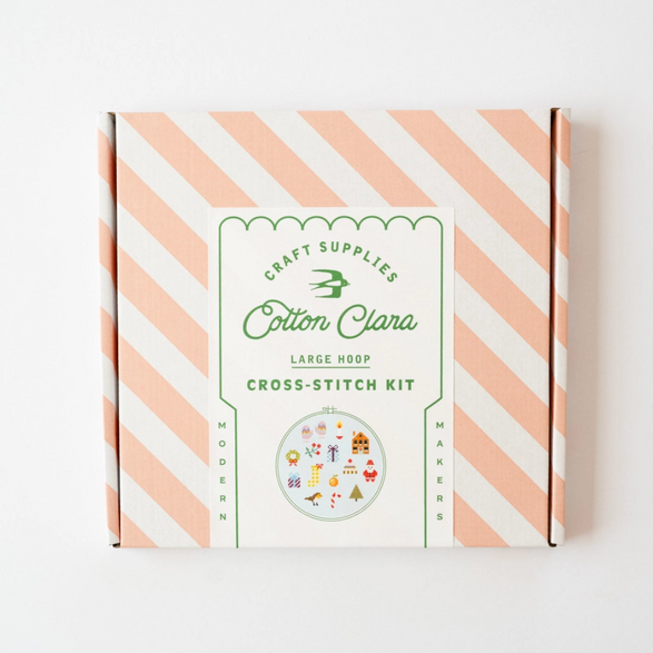 Cross Stitch Kit: Christmas Icons