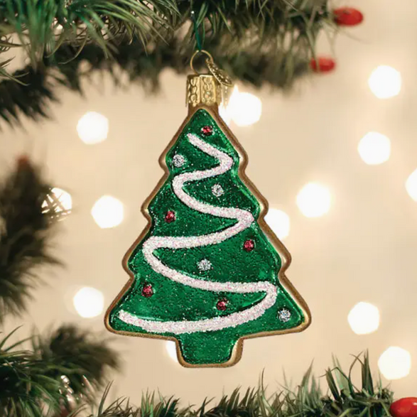Christmas Tree Sugar Cookie Ornament