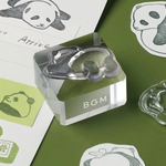 Clear Acrylic Stamp Block (30 x 30mm)