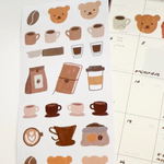 Coffee Time Sticker Sheet