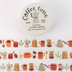 Coffee Time Washi Tape (15mm)