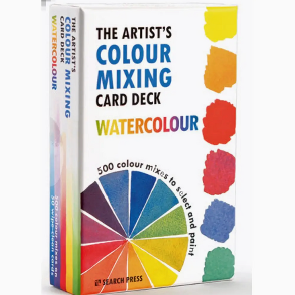 Color Mixing Card Deck - Watercolor