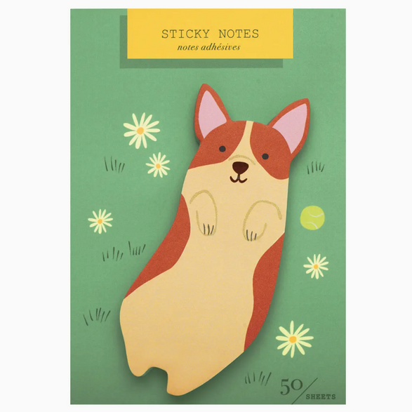 Corgi Sticky Notes