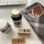 Cozy Ink Sesh Wooden Stamp