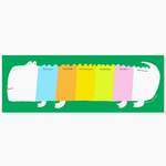 Colorful Crocodile Weekly Desk Planner