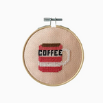 Cross Stitch Kit: Coffee