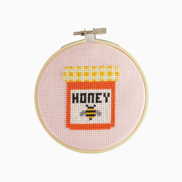 Cross Stitch Kit: Honey