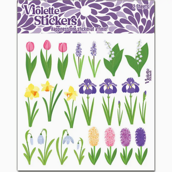 Crystal Spring Bulbs Sticker Sheet