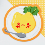 Cute Egg Omelette Sticker