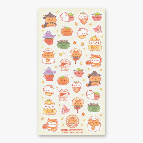 Cutie Costumes Sticker Sheet