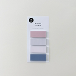Pink + Grey + Blue Sticky Notes - Set of 4