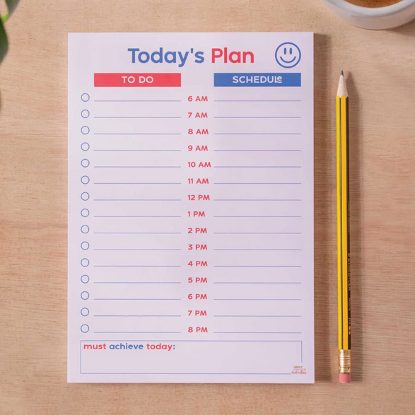 Today's Plan Notepad