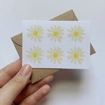 Yellow Daisy Mini Card