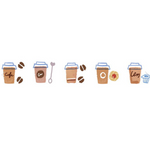Plus Deco Rush Tape - Cafe