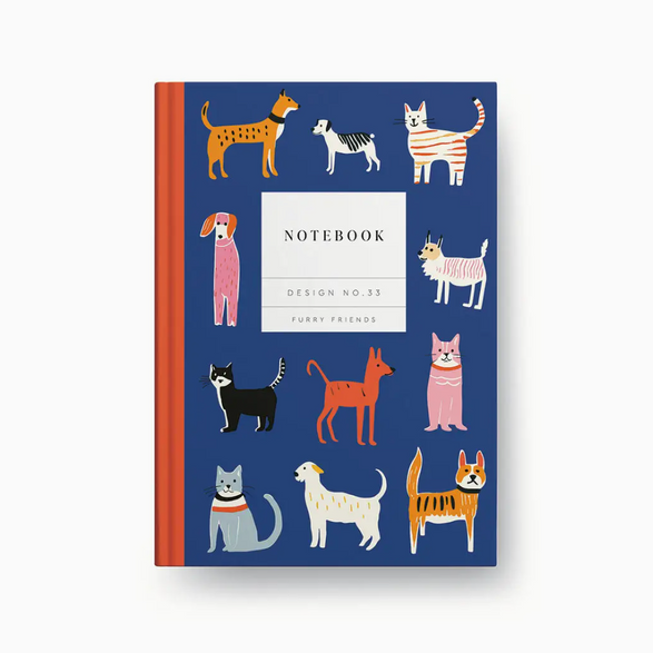 Lined Notebook: Dog Friends