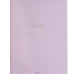 Dot Grid Midori Notebook: Lilac
