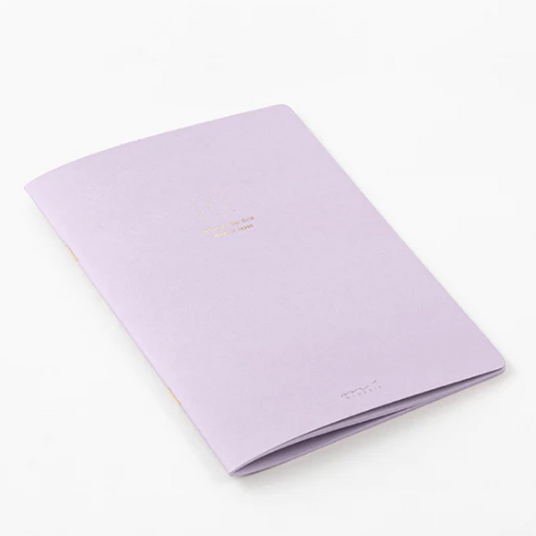 Dot Grid Midori Notebook: Lilac