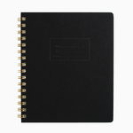 Dot Grid Shorthand Notebook: Black