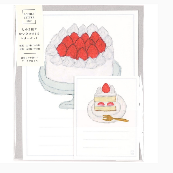 Dual Cake Japanese Letterset