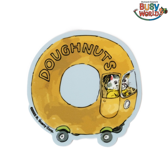 Doughnut Car Sticker