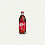 5x5 Art Print: Mini Dr. Pepper