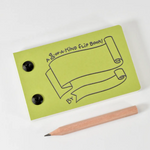 Draw-Your-Own Flip Book Set - Green