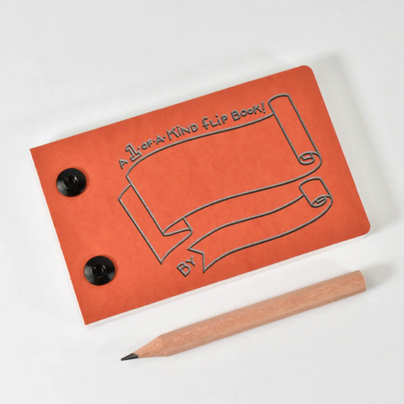 Draw-Your-Own Flip Book Set - Red