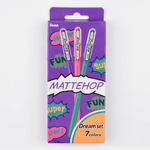 Pentel Mattehop Pen - Set of 7 (3 options)