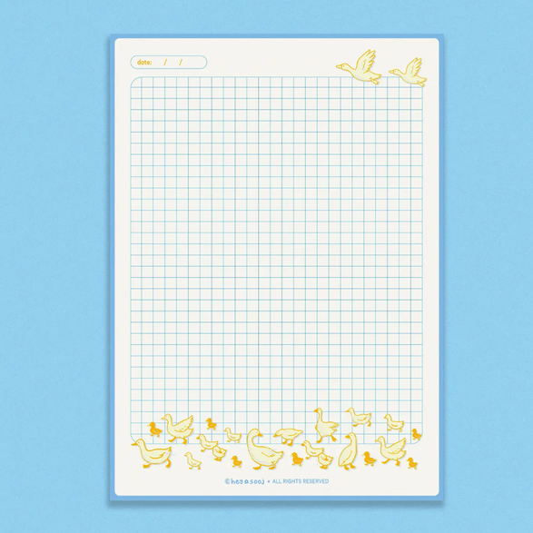Duck, Duck, Notes Notepad