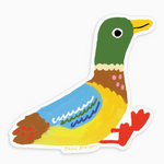 Mallard Duck Sticker