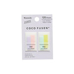 Kanmido Coco Fusen Small Page Flags 4 set - 4 color options