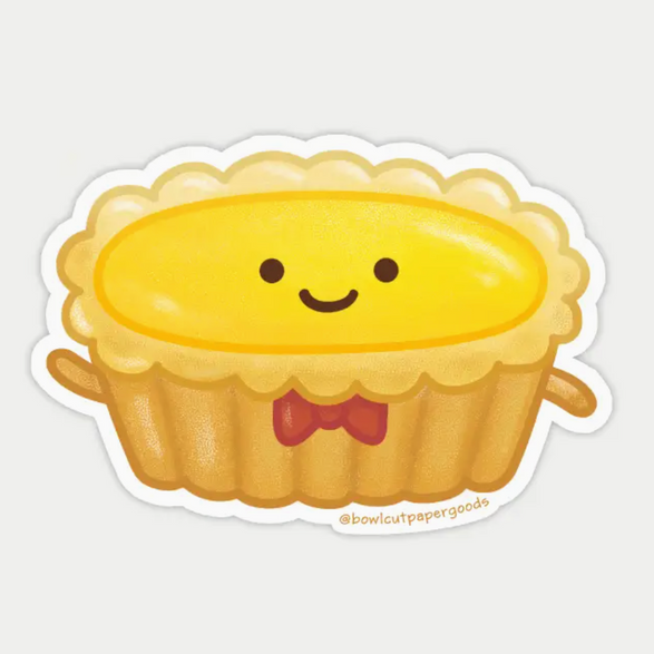 Egg Tart Sticker