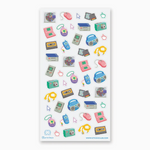 Electronic World Sticker Sheet