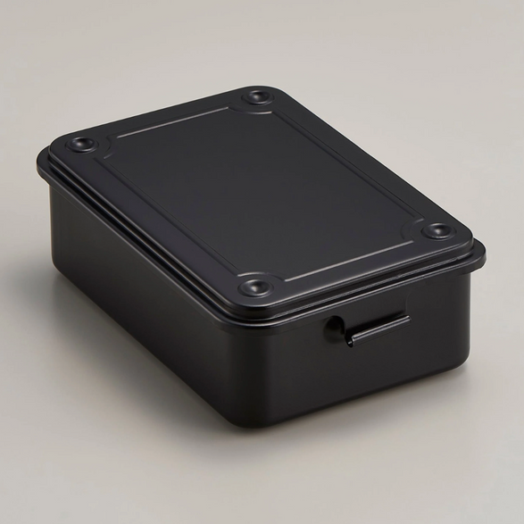 Black Toyo Steel Toolbox - Extra Small