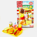 Fast Food Eraser - Set of 6