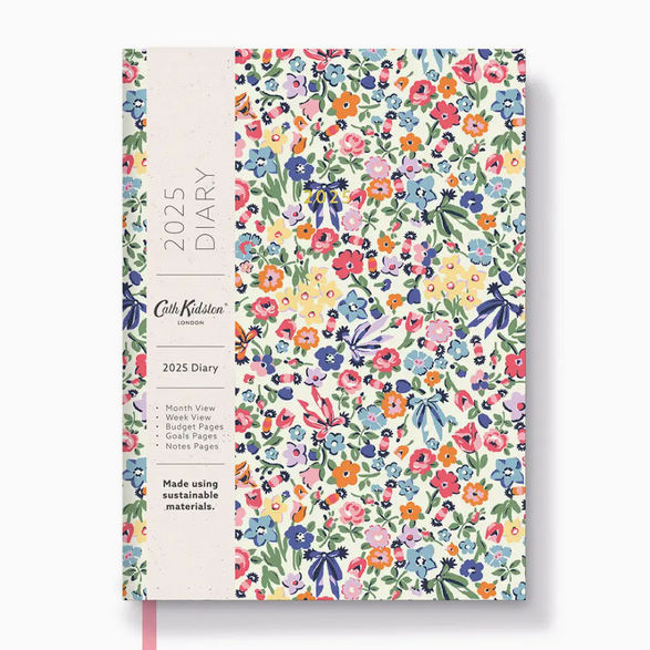 2025 Weekly Planner: Floral Burst