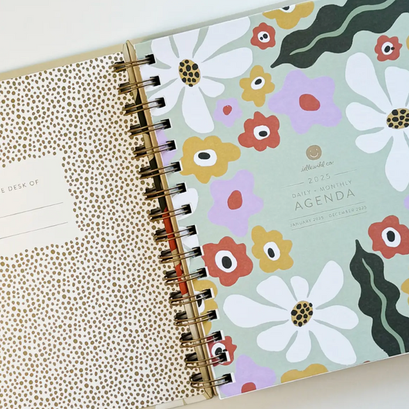 2025 Planner: Floral Mushroom