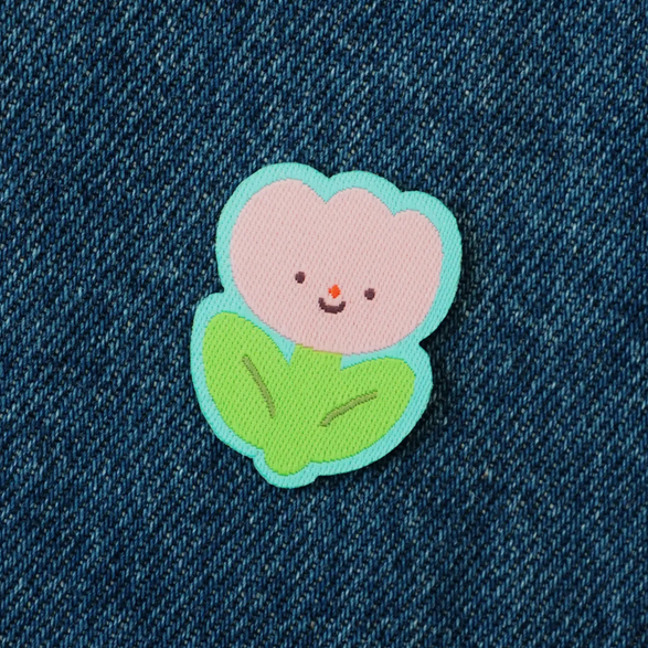 Flower Iron On Patch