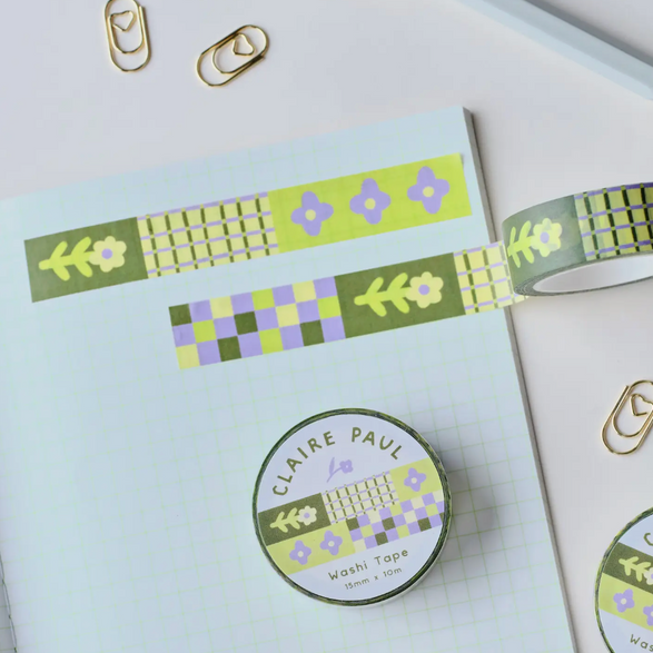Flower Patch Washi Tape (15mm)