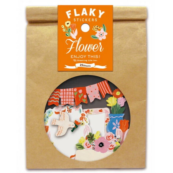 Flower Sticker Flake Set