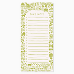 Green Doodle Take Note Notepad