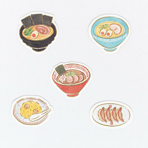 Food Sticker Flake Set