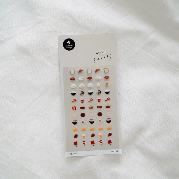 Mini Foodie Sticker Sheet