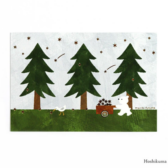 Collecting Stars Postcard