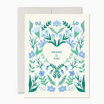 Forever and Ever Floral Heart