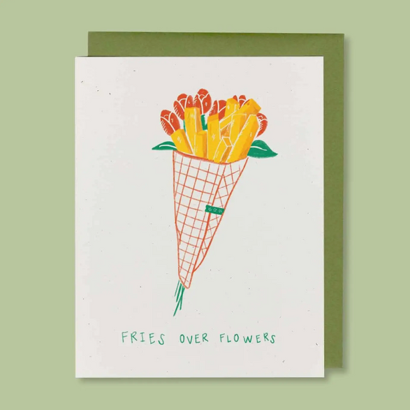 Fries Over Flowers