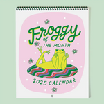 2025 Froggy of the Month Calendar